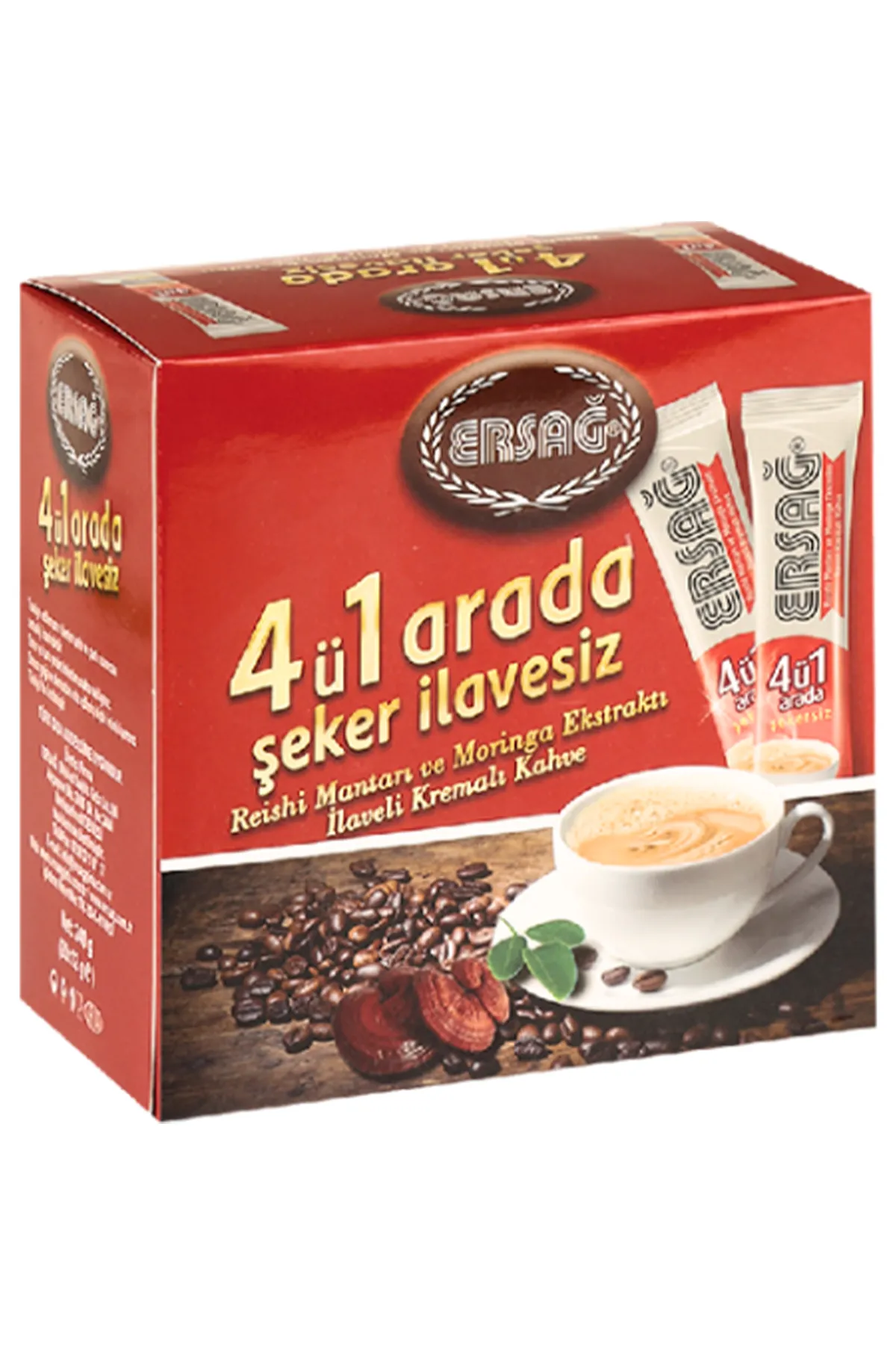 Ersağ 4 ü 1 arada Kahve (Tek İçimlik) + Ersağ Selenyum + Ersağ Demir Bisglisinat ve Vitamin C