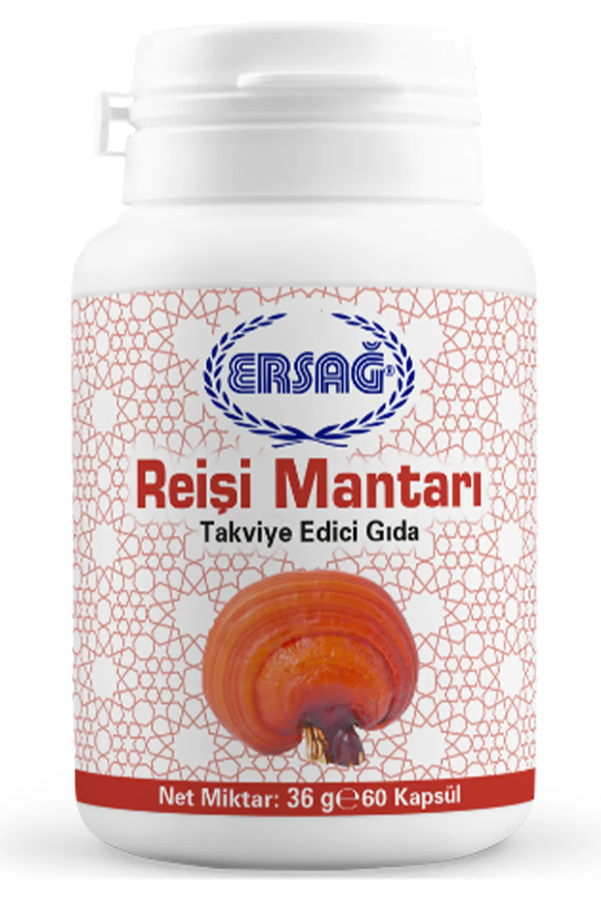 Ersağ Reişi Mantarı + Ersağ Demir Bisglisinat ve Vitamin C