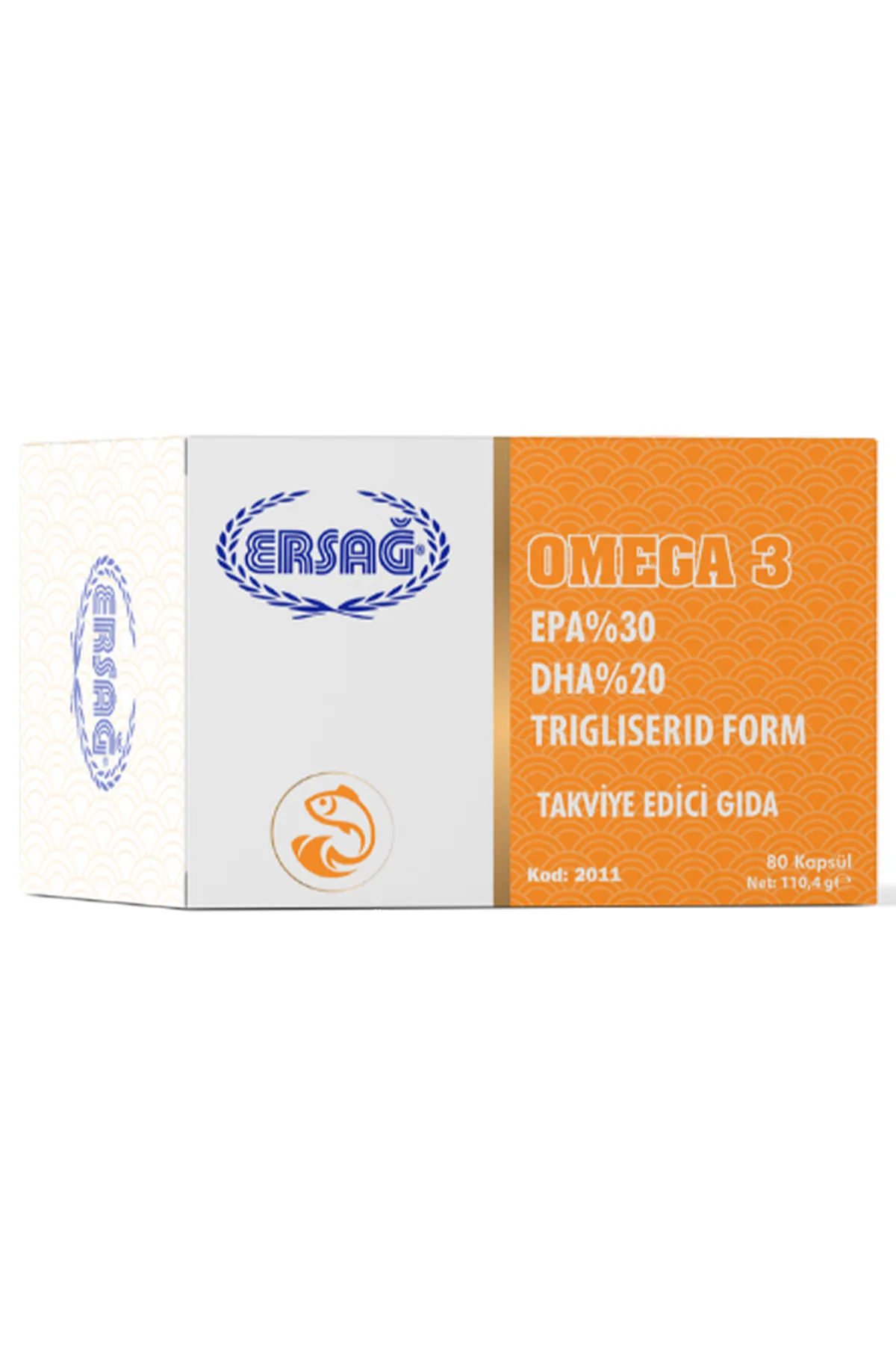 Ersağ Omega 3 + Ersağ C Vitamini Kapsül (Turunç ve Kuşburnu Ekstreleri İlaveli) + Ersağ Selenyum