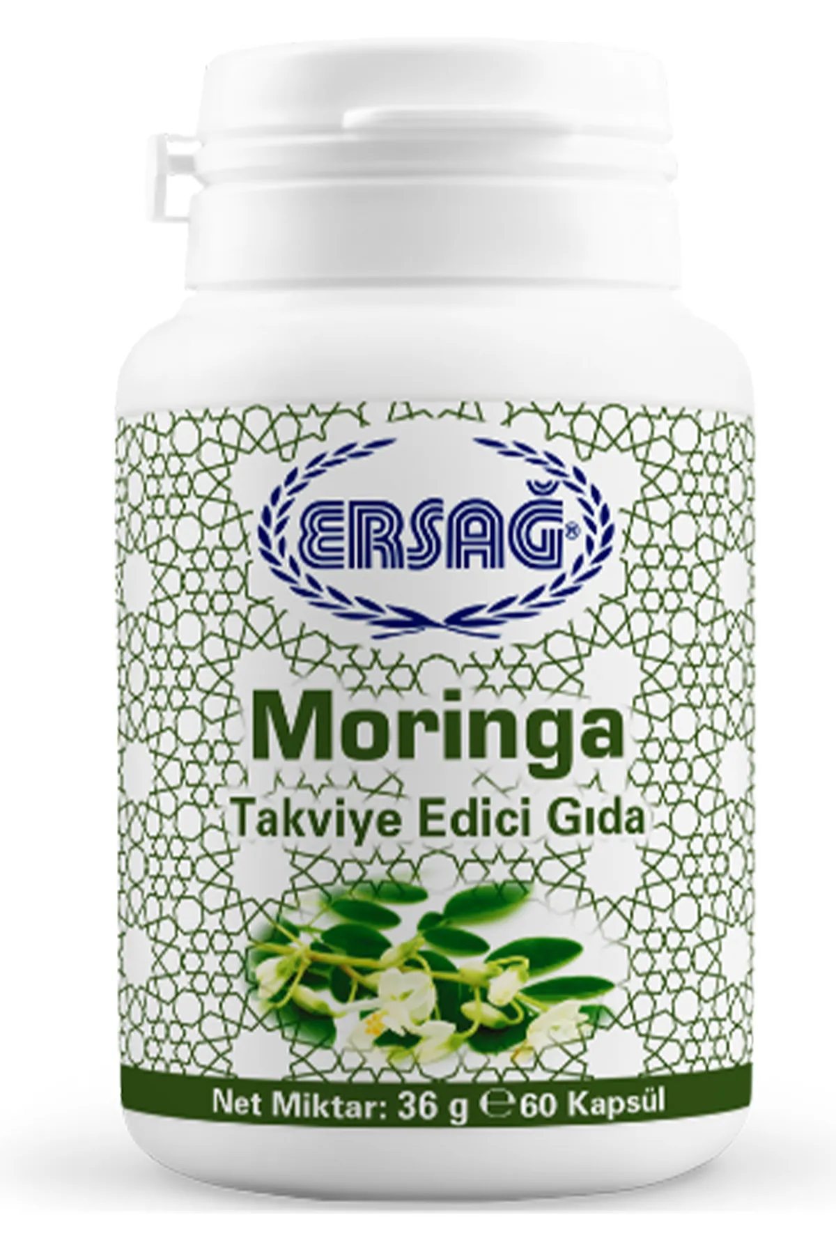 Ersağ Moringa + Ersağ Kalsiyum Magnezyum Çinko D Vitamini