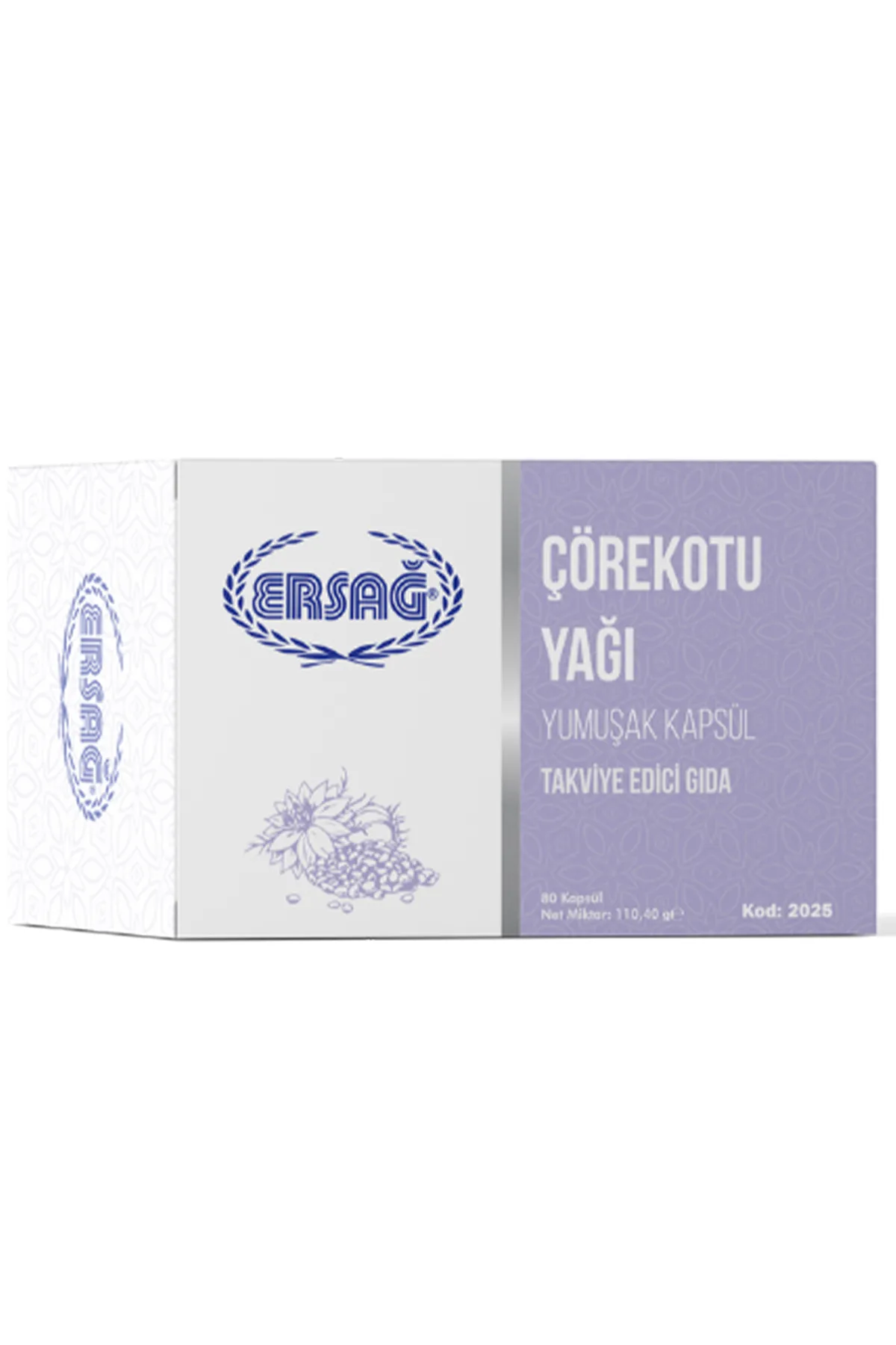 Ersağ Enginar + Ersağ Demirdikeni, L-arginin, Çakşırotu, Epimedium Ekstreleri ve Arı Sütü + Ersağ Çörek Otu Yağı (Jel Kapsül) + Ersağ Kabak Çekirdeği Yağı + Ersağ Ekinezya Kapsül + Ersağ Diyatek (Tekli)