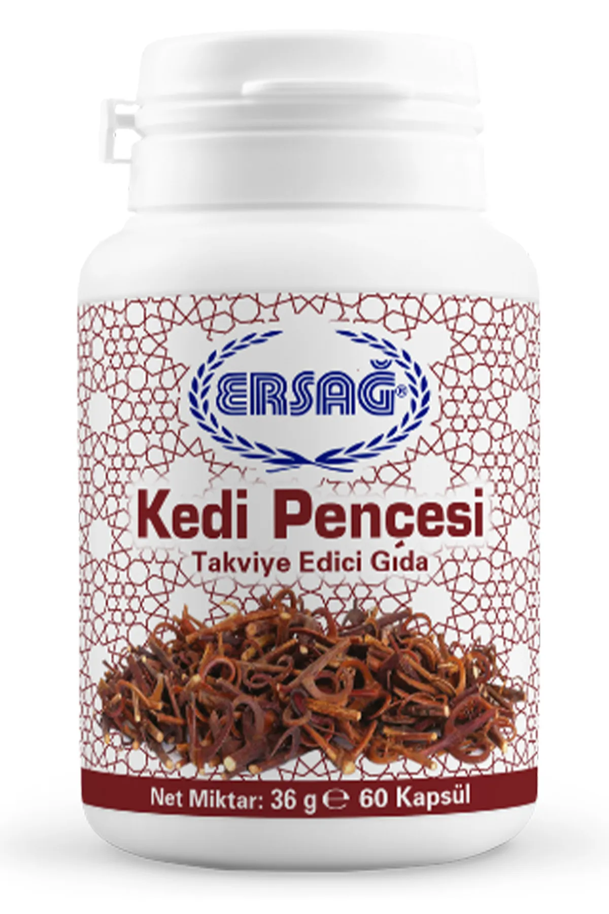 Ersağ Kedi Pençesi + Ersağ Arı Sütü + Ersağ Selenyum + Ersağ Vitamin D3 - K2 + Ersağ Magnezyum Sitrat + Ersağ Deve Dikeni Yağı 30 ml + Ersağ Lavanta Kapsül + Ersağ Folik Asit