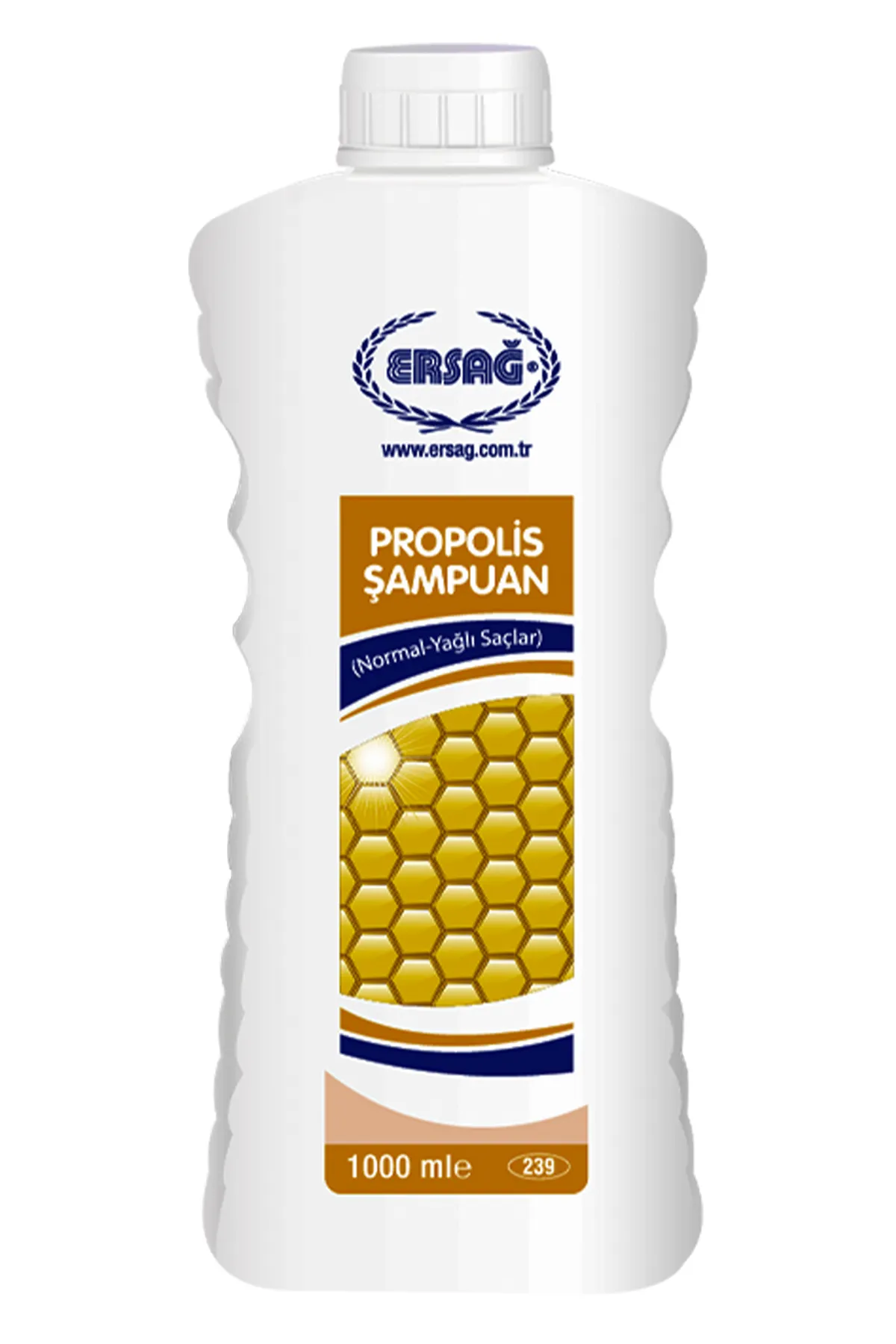 Ersağ Propolisli Şampuan (Normal- Yağlı Saçlar) 1000 ml + Ersağ Propolisli Şampuan (Normal- Yağlı Saçlar) 300 ml