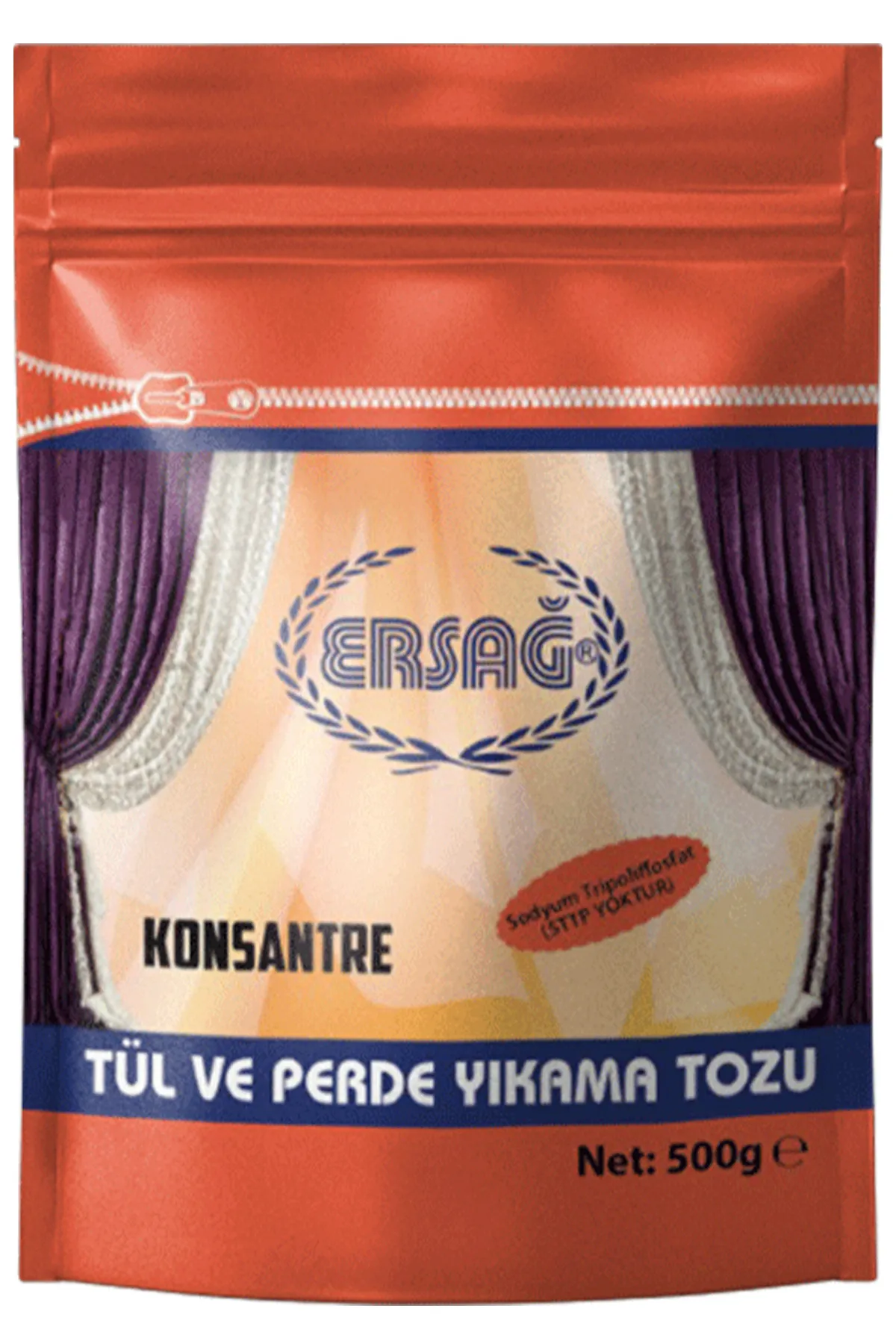 Ersağ Ütü Spreyi 500ml + Ersağ Tül ve Perde Yıkama Tozu 500gr