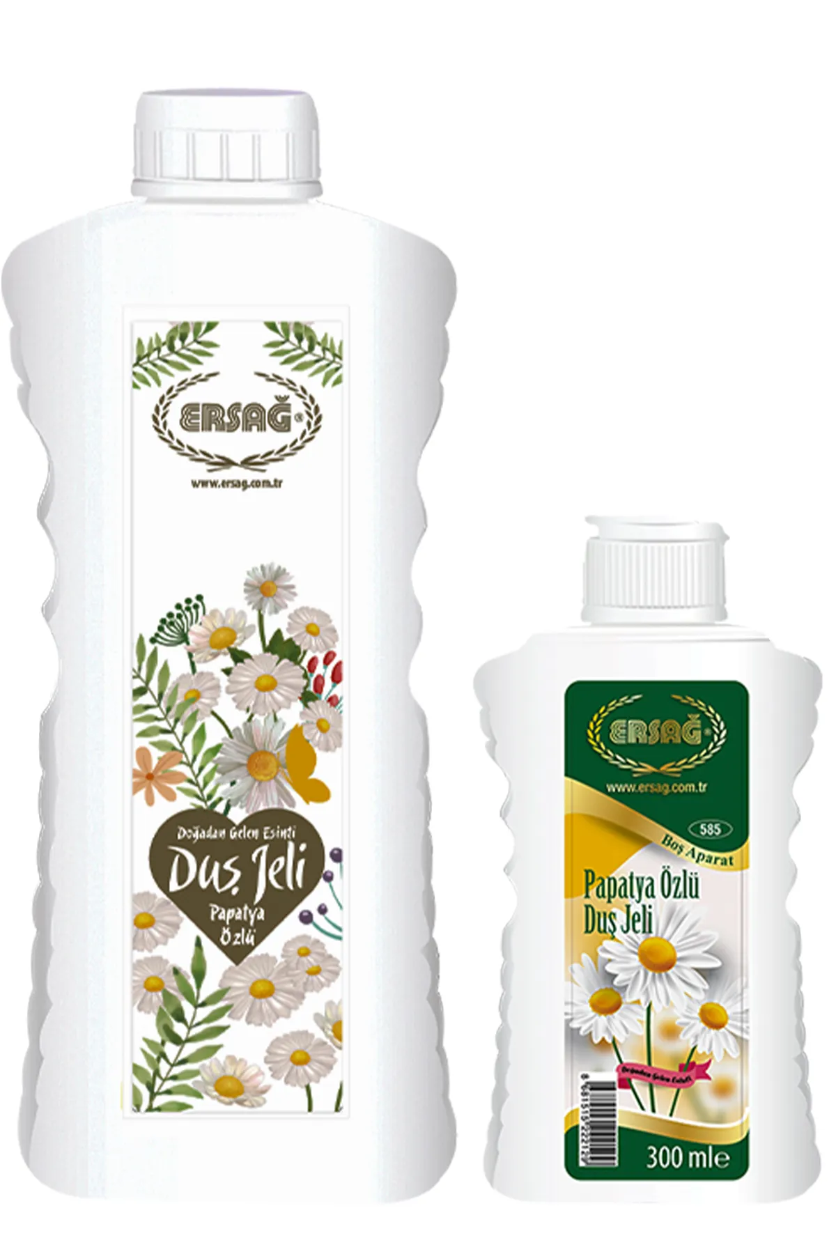 Ersağ Aparatlı Duş Jeli 1000 ml + Ersağ Aparatlı Argan Yağlı Şampuan 1000 ml + Ersağ Aparatlı Propolisli (Normal - Kuru) Şampuan 1000 ml + Ersağ Aparatlı Propolisli (Normal - Yağlı) Şampuan 1000 ml + Ersağ Aparatlı Propolisli Sıvı El Sabunu 1000 ml + Ersağ Aparatlı Papatya Özlü Sıvı El Sabunu 1000 ml + Ersağ Aparatlı Papatya Özlü Duş Jeli 1000 ml + Ersağ Çam Kabuğu Ekstraktlı Duş Jeli  1000 ml + Ersağ Aparatlı Sıkılaştırıcı Duş Jeli 1000 ml