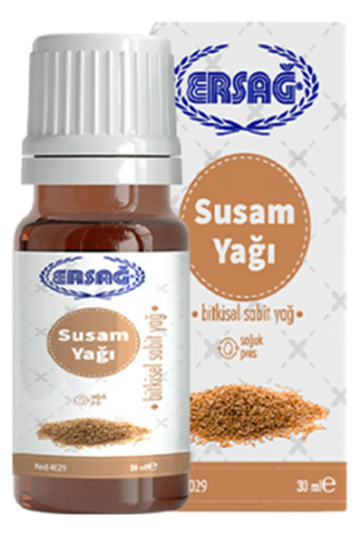 Ersağ C Vitamini Kapsül (Turunç ve Kuşburnu Ekstreleri İlaveli) + Ersağ Selenyum + Ersağ Susam Yağı 30 ml