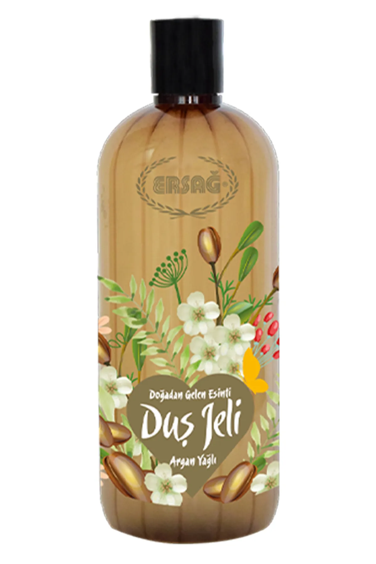 Ersağ Argan Yağlı Duş Jeli 500 ml + Ersağ Renkliler İçin Çamaşır Yıkama Sıvısı 1000ml