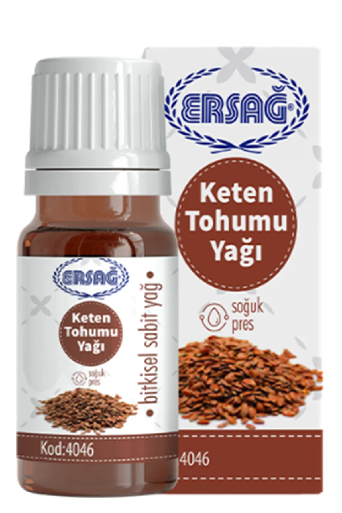 Ersağ Selenyum + Ersağ Demir Bisglisinat ve Vitamin C + Ersağ Keten Tohumu Yağı 30 ml