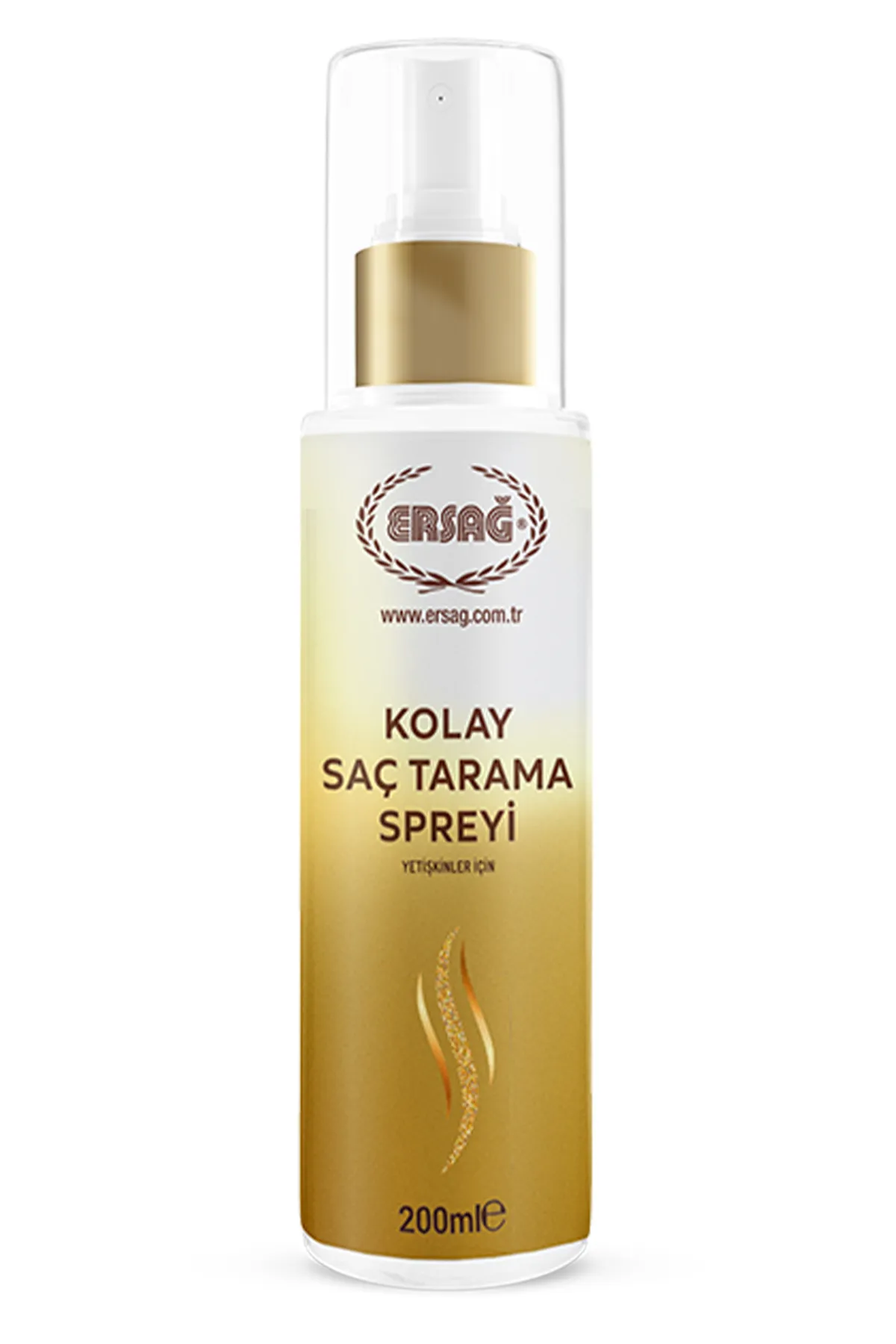 Ersağ Saç Jölesi Islak Görünüm + Ersağ Kolay Saç Tarama Spreyi (Yetişkinler İçin) 200 ml